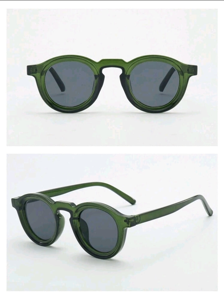 The Moctavo 1974 Luxury Acetate Sunglasses –Olive Edition