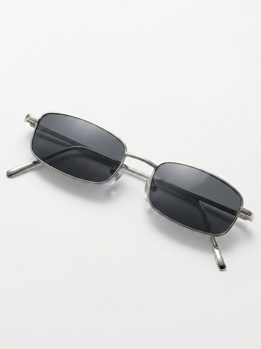 The Moctavo 1999 Luxury Metal Sunglasses – Silver Edition