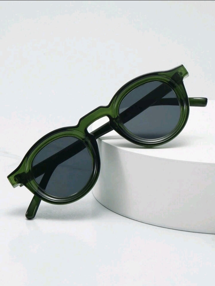 The Moctavo 1974 Luxury Acetate Sunglasses –Olive Edition