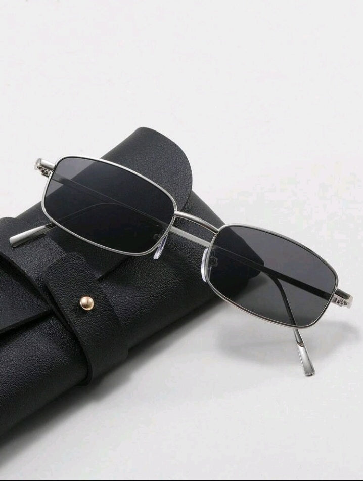 The Moctavo 1999 Luxury Metal Sunglasses – Silver Edition