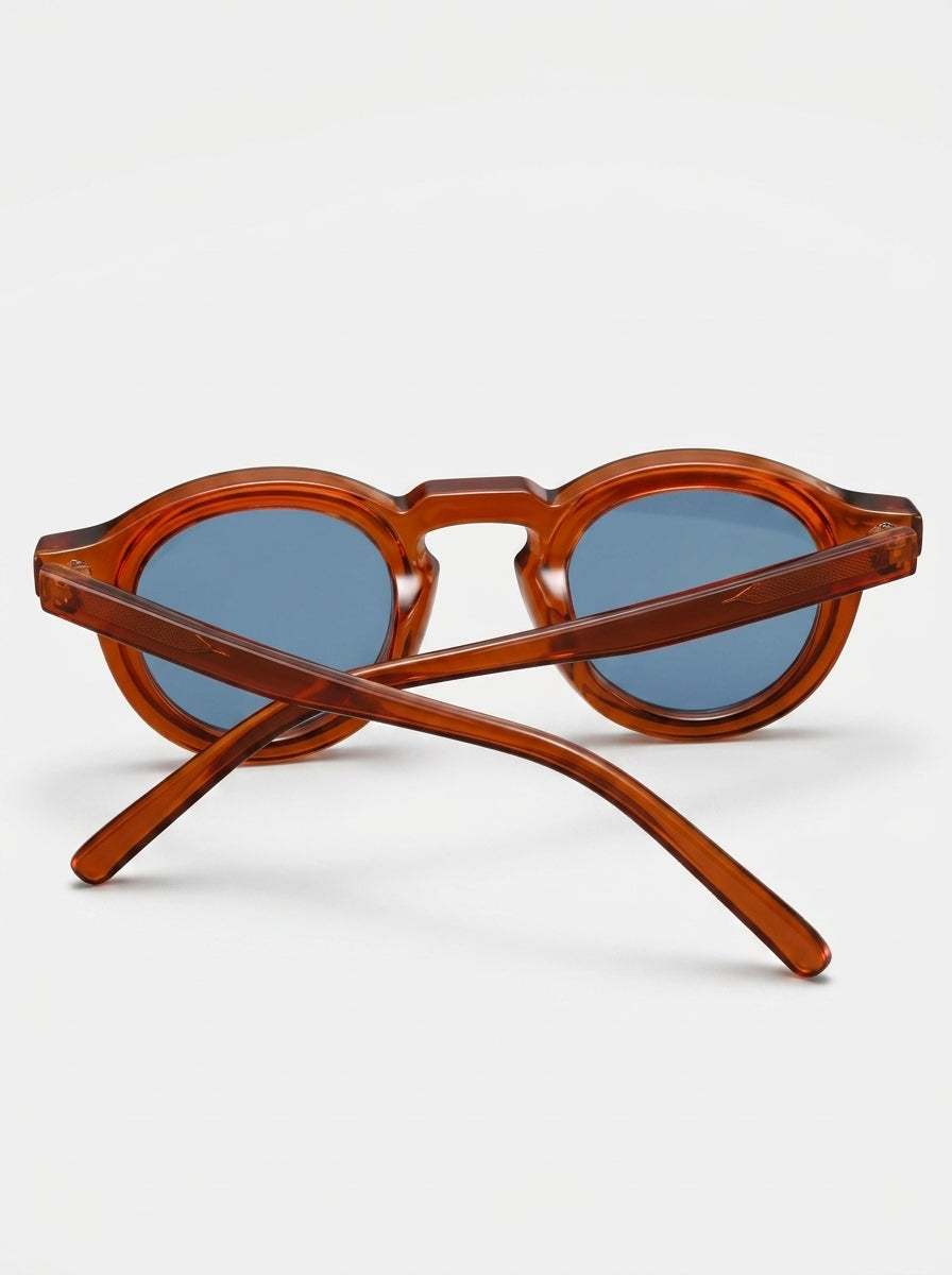 The Moctavo 1974 Luxury Acetate Sunglasses – Amber Edition