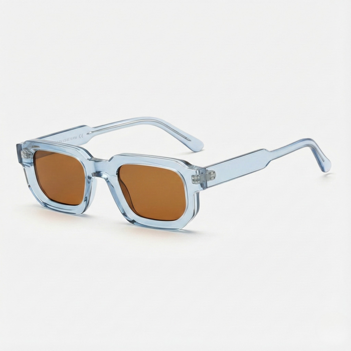 The Moctavo 1992 Luxury Acetate Sunglasses – Sky Amber Edition