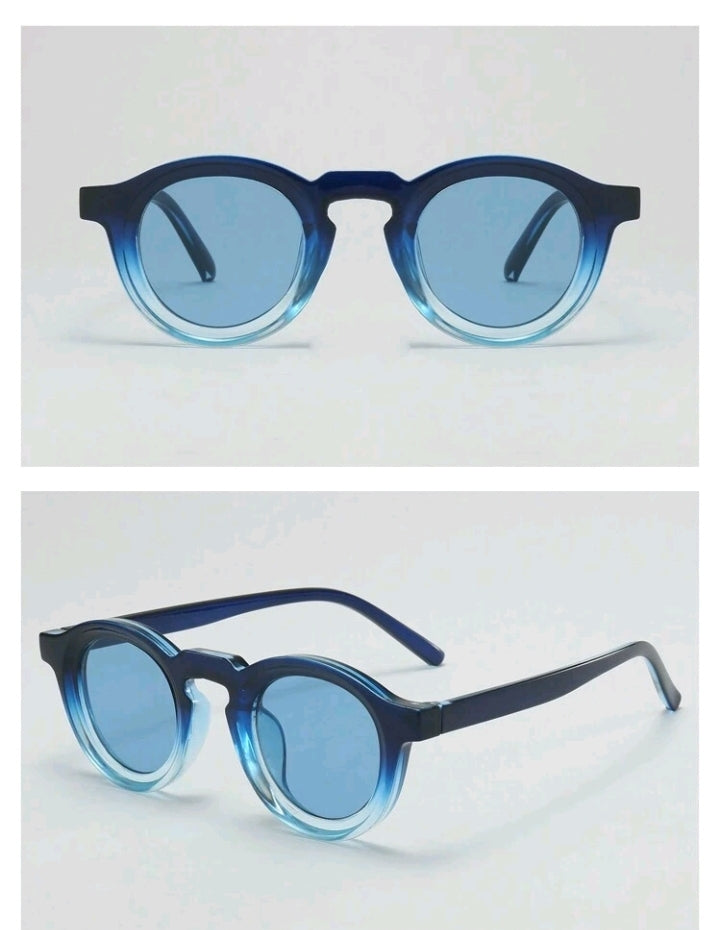 The Moctavo 1974 Luxury Acetate Sunglasses – Ocean Gradient Edition