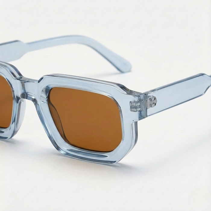 The Moctavo 1992 Luxury Acetate Sunglasses – Sky Amber Edition