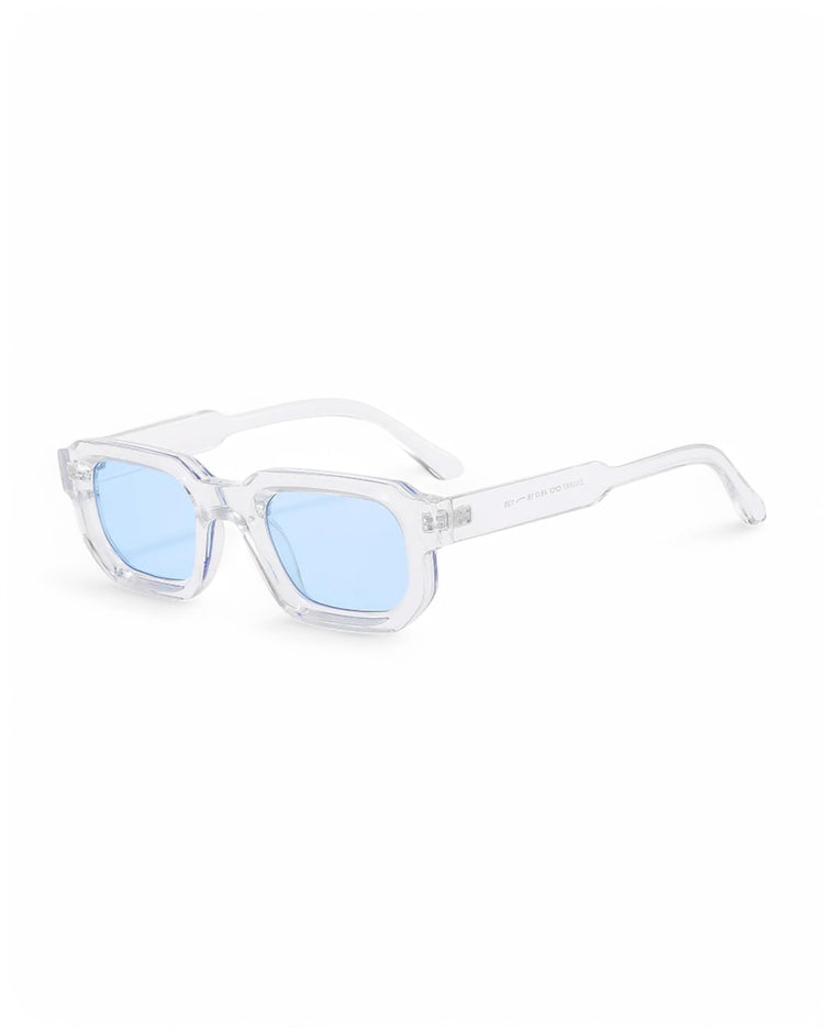 The Moctavo 1992 Luxury Acetate Sunglasses – Ice Blue Edition