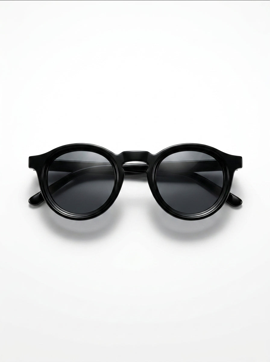 The Moctavo 1974 Luxury Acetate Sunglasses – Onyx Edition